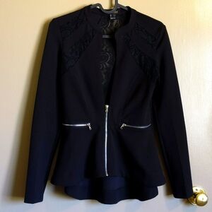 Gorgeous Tailored Blazer with Lace